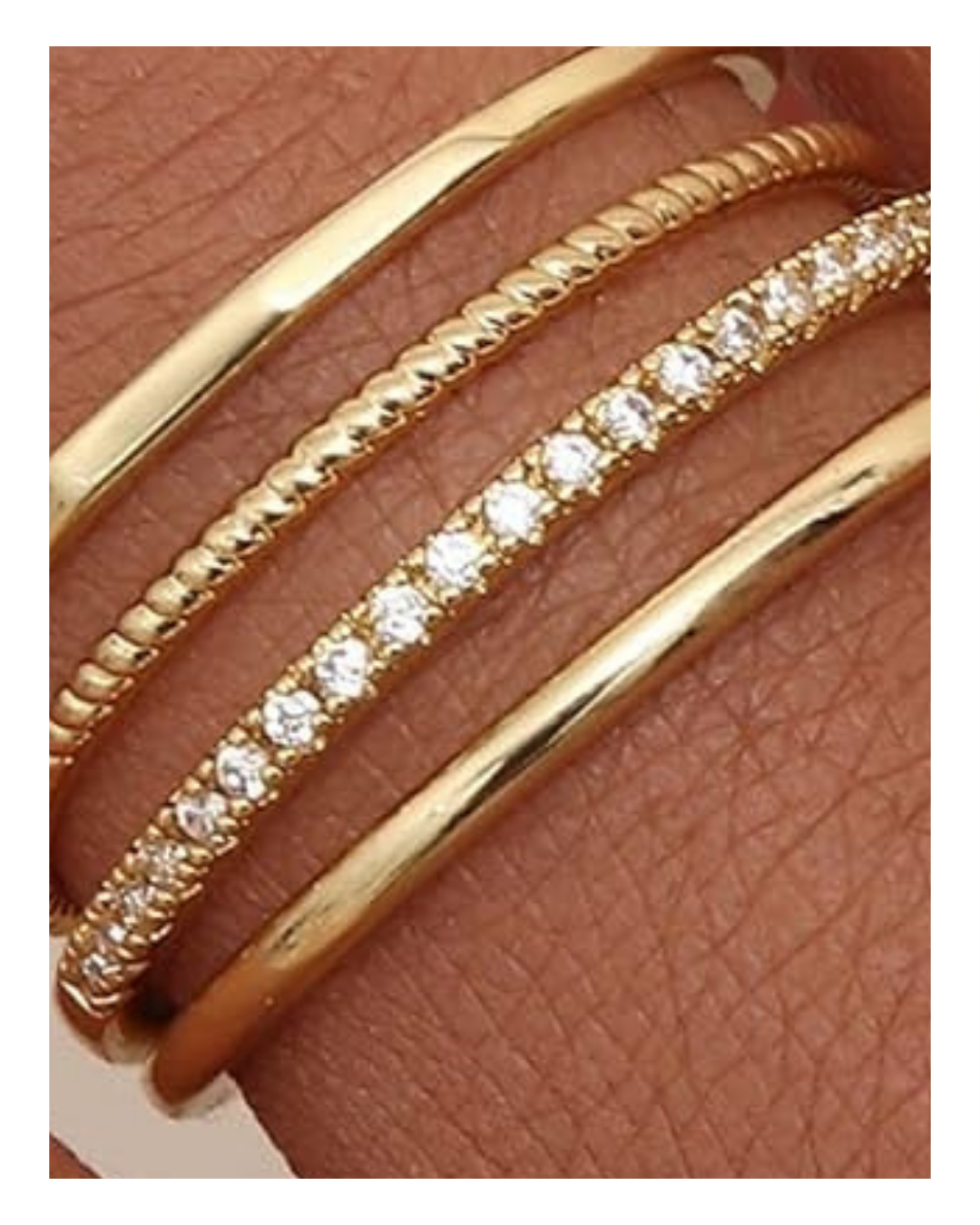 Twisted Stack Rings